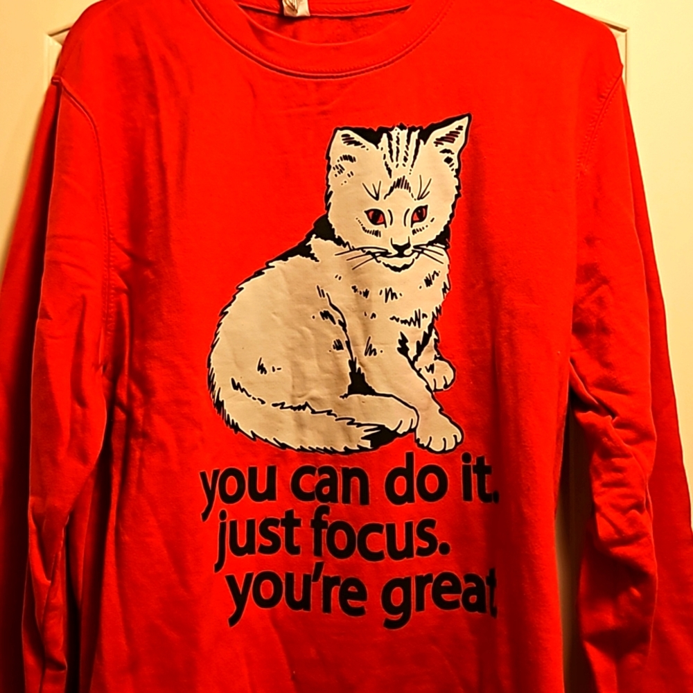 Cute kitty sweatshirt